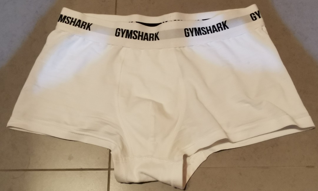 Gymshark Trunk 2pk - White