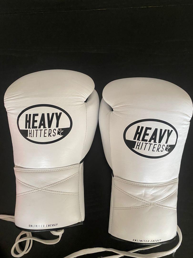 Details about   HEAVY HITTERS CHAMPION HOOK AND LOOP TRAINING GLOVES H6-RD 