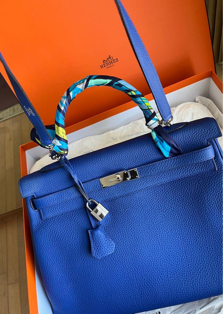 BNIB Hermès Kelly 35 Etoupe Togo GHW #X, Luxury, Bags & Wallets on Carousell