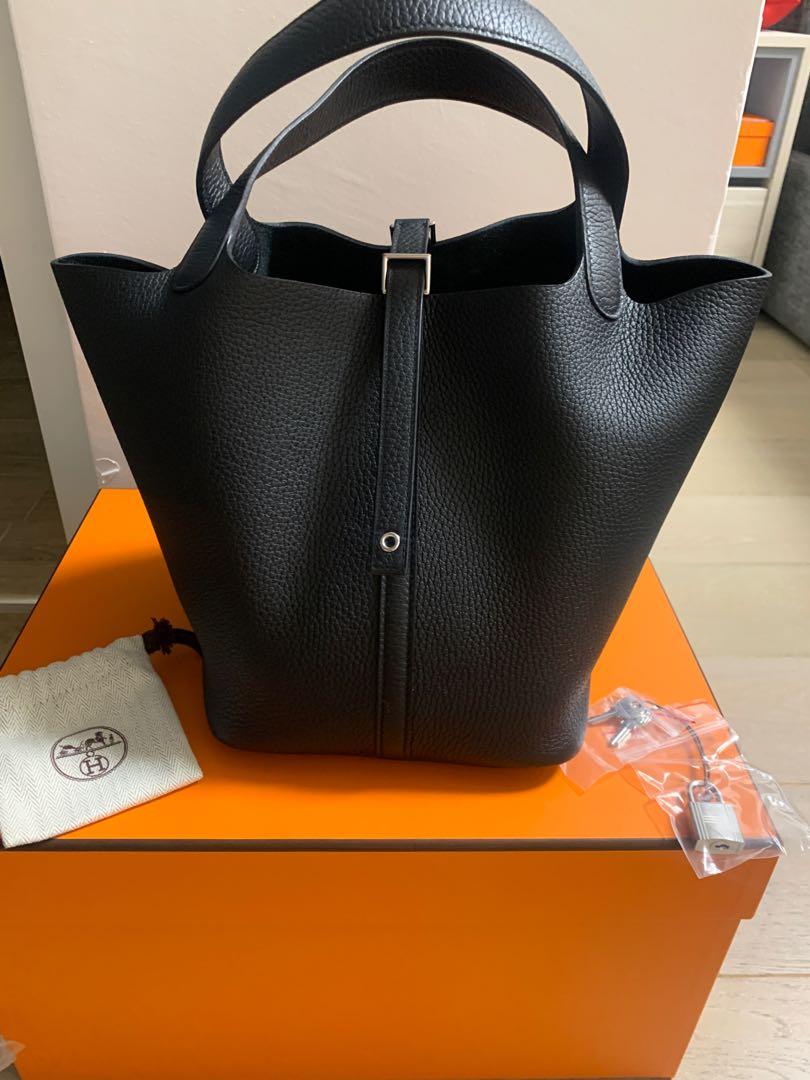 We love Hermes - Picotin 22 /18 ETAIN/PHW/TC/STAMP C SIZE 22/ SIZE 18 /  SOLD