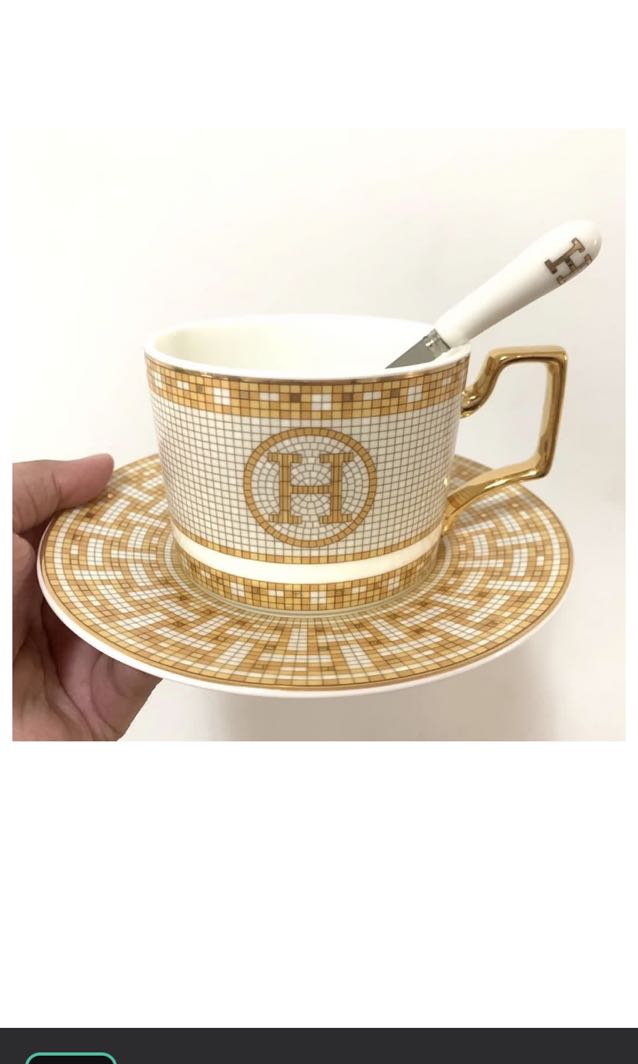 Hermes Tea Set, Furniture & Home Living, Kitchenware & Tableware