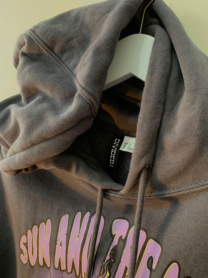 H M Hoodie Sun and The Moon