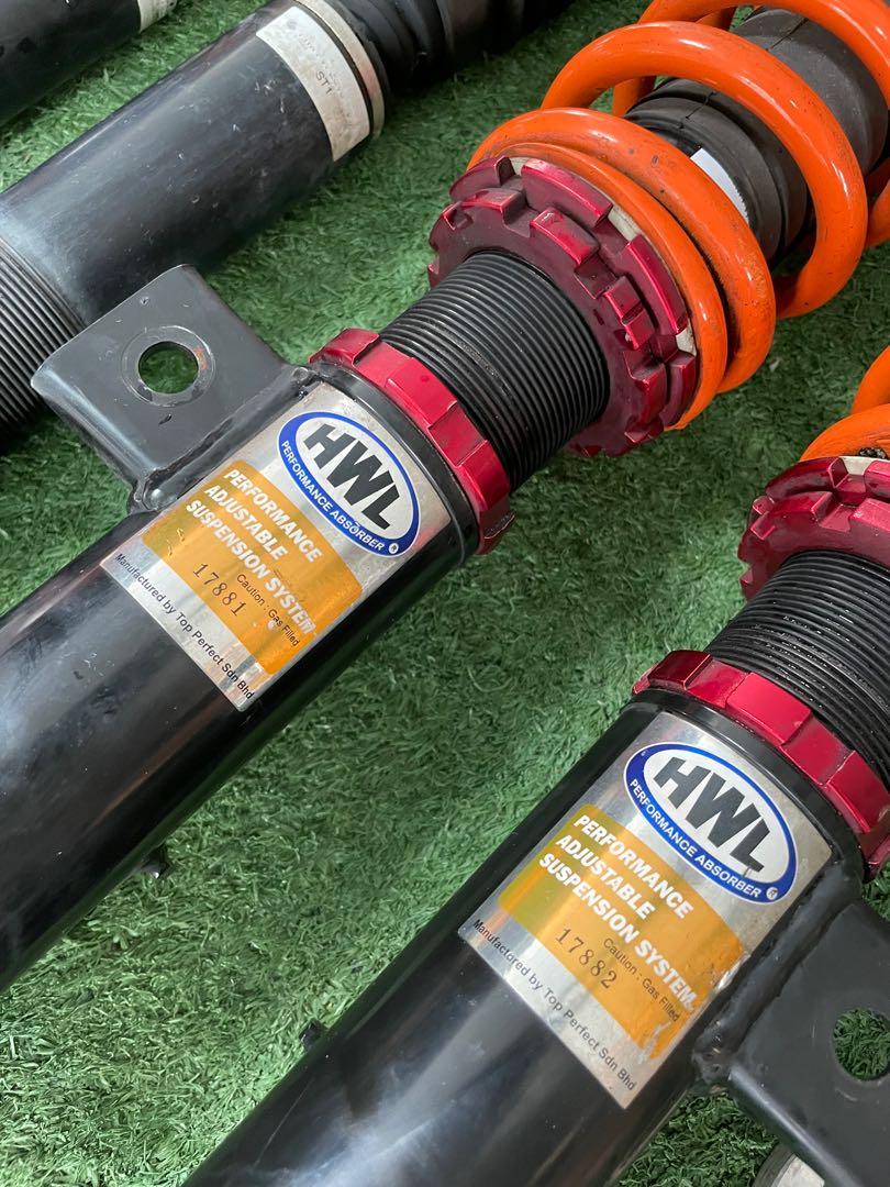 HWL ST1 Adjustable Suspension Perodua Myvi Gen 3 2018+, Auto Accessories on Carousell