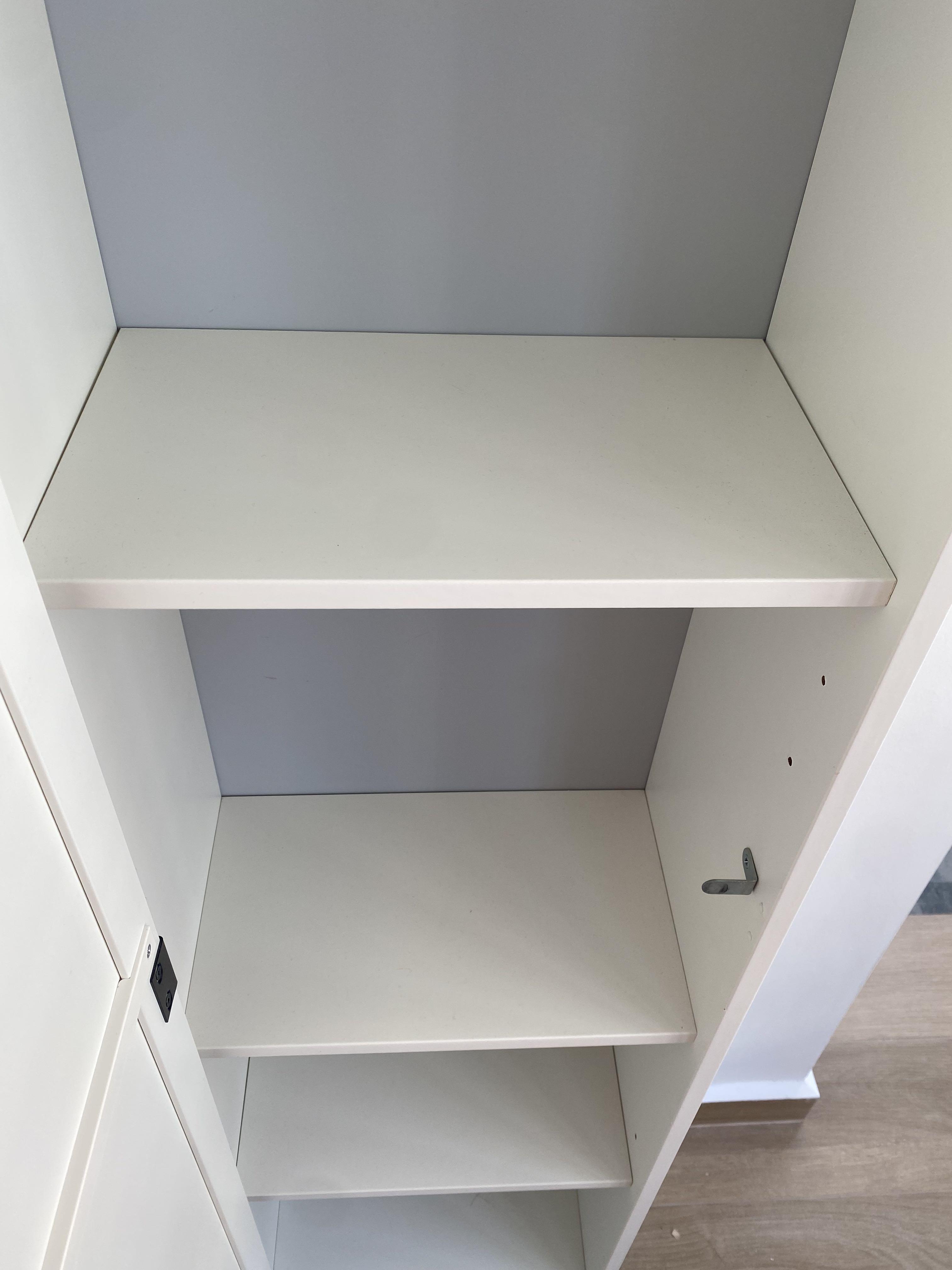 Ikea hemnes high cabinet deals with glass door