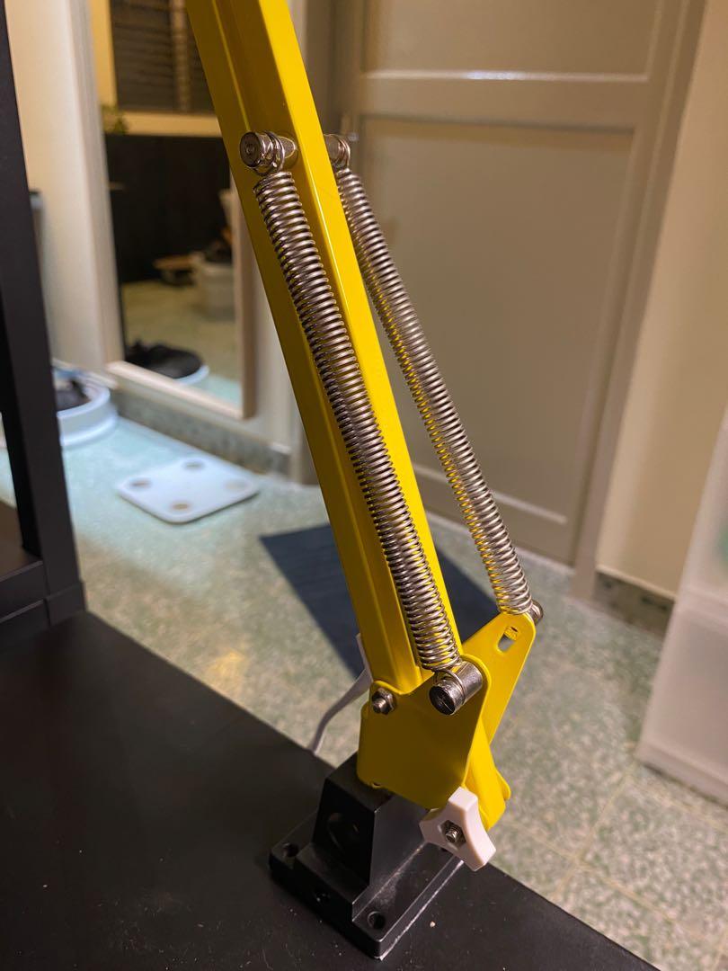 IKEA yellow work lamp, Home & Furniture, Others on Carousell