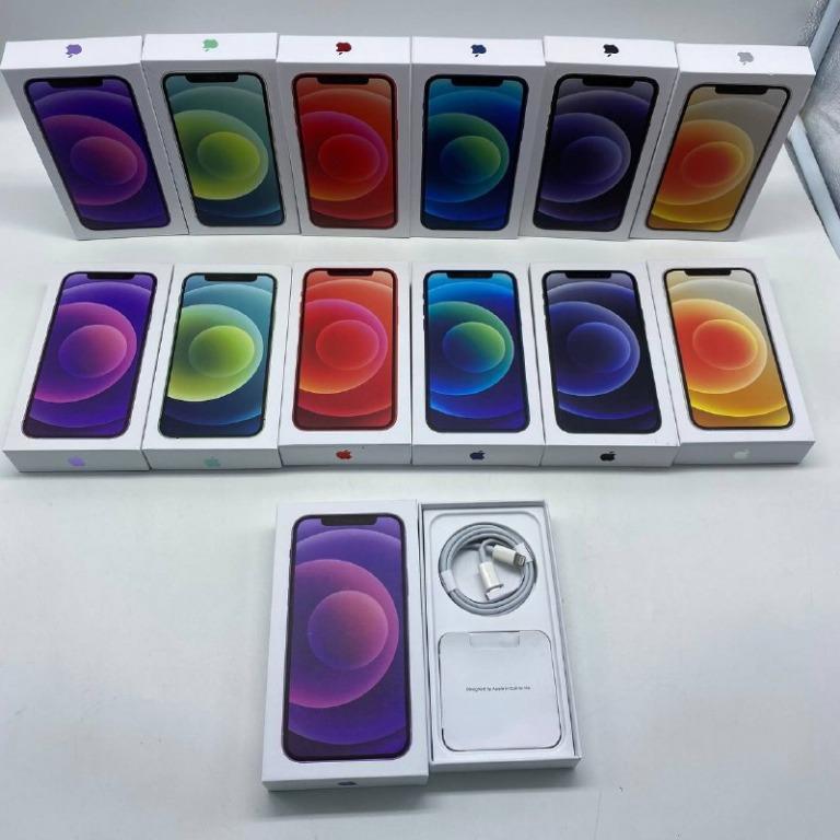 iPhone 12 ( Box Only Set / Box and Accessories Set ), Mobile Phones