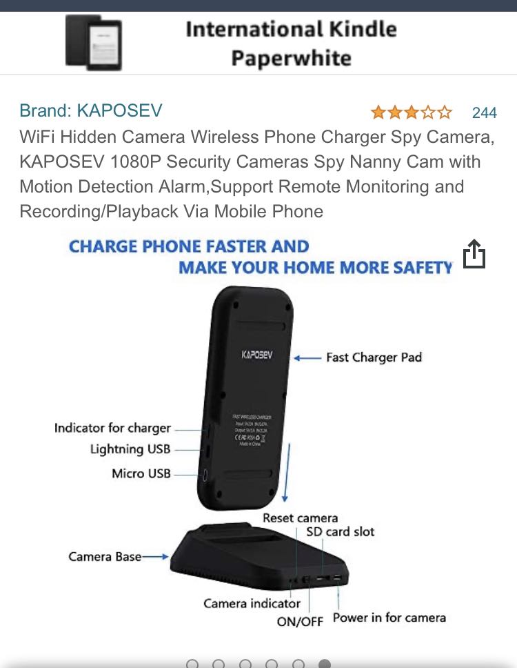 Kaposev charger top