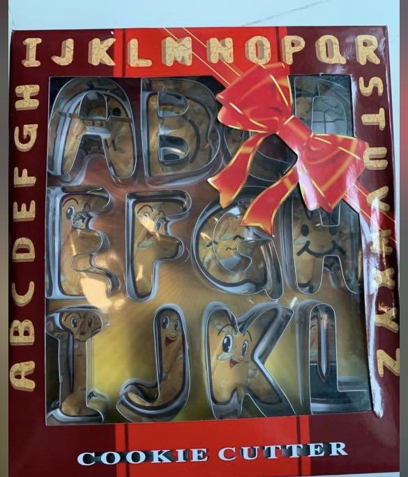 Large alphabet cookie cutter, TV & Home Appliances, Kitchen Appliances, Other Kitchen Appliances