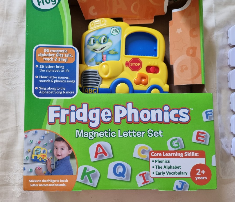 LeapFrog Fridge Phonics Magnetic Letter Set – Fun Alphabet Learning Toy For Toddlers 2+