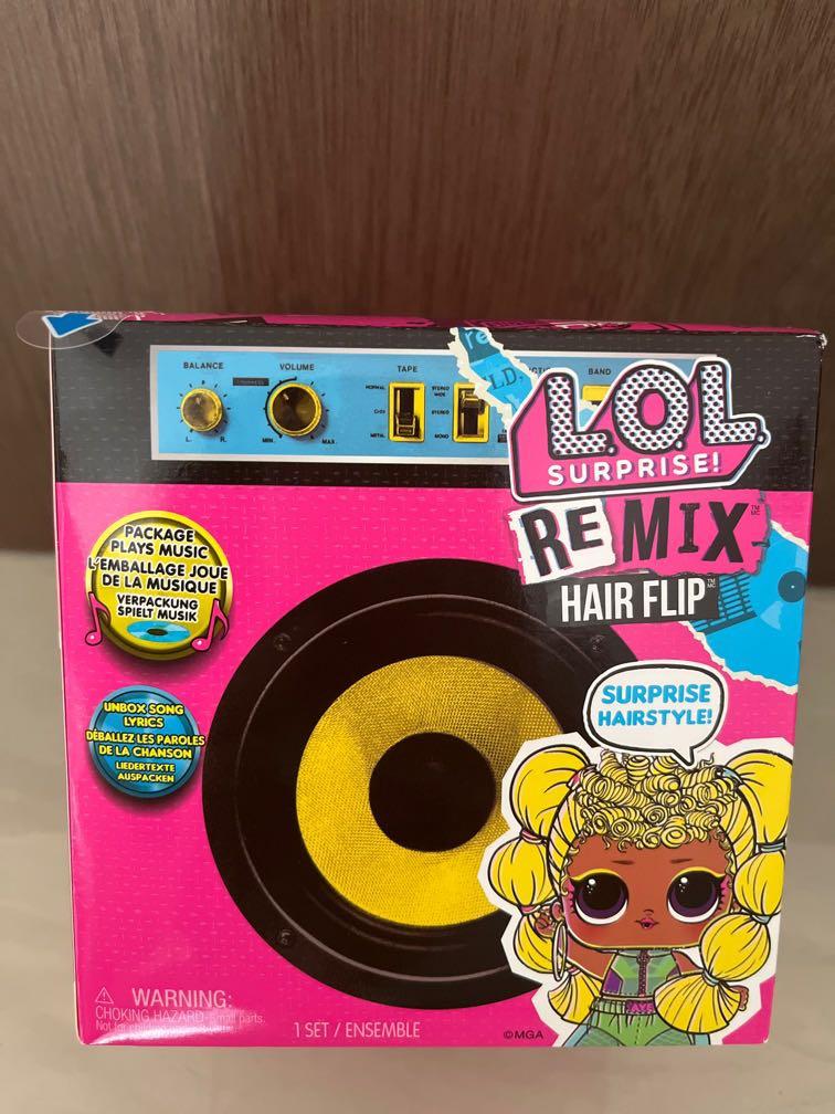Lol surprise remix hair flip doll blind box, Hobbies & Toys, Toys
