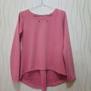 Long Blouse - Mauve Pink