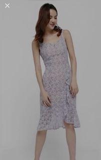 dramatic ruffle dress