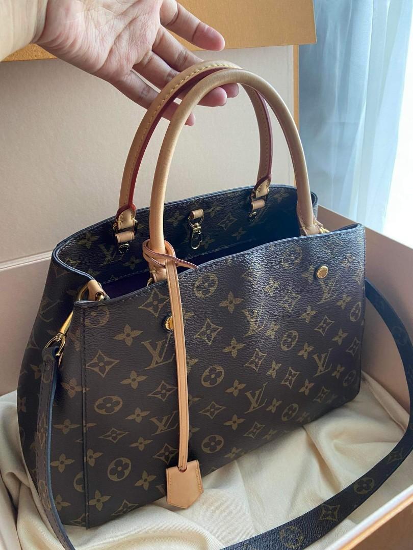 How To Spot Real Vs Fake Louis Vuitton Montaigne Bag – LegitGrails