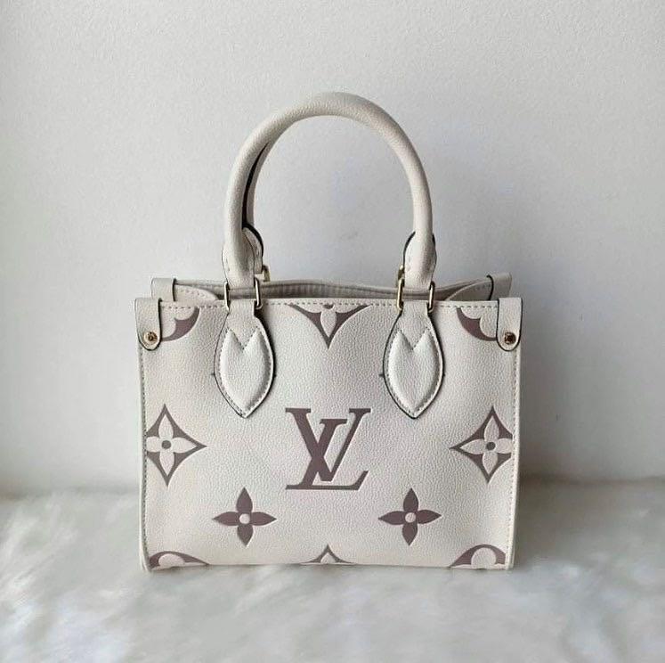 LV On the go (White), Luxury, Bags & Wallets on Carousell