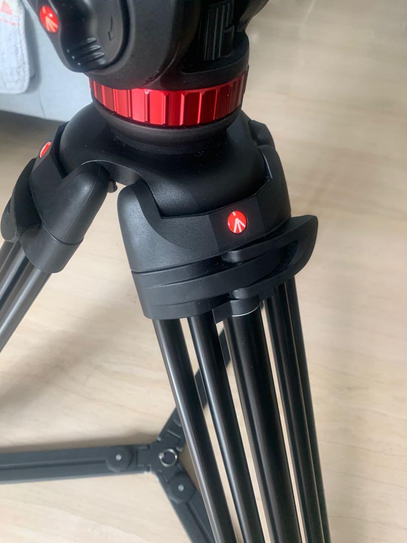 Manfrotto 546GB with MVH502A fluid head, Photography, Video Cameras on ...