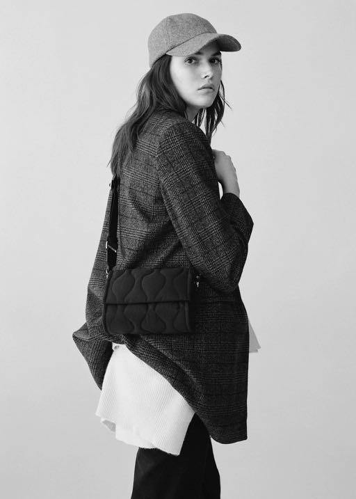 FREE SF MANGO quilted cross body bag