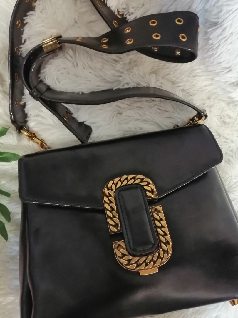 Marc Jacobs St Marc Shoulder Bag Luxury Bags Wallets on Carousell