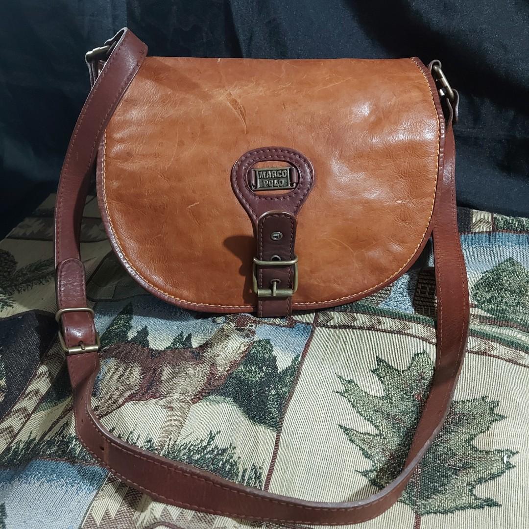 Marco Polo vintagelike bag, Women's Fashion, Bags & Wallets, Cross