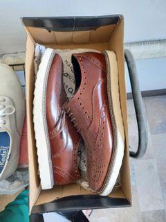 Marquins Royce Walnut Brown Oxford Leather Shoes