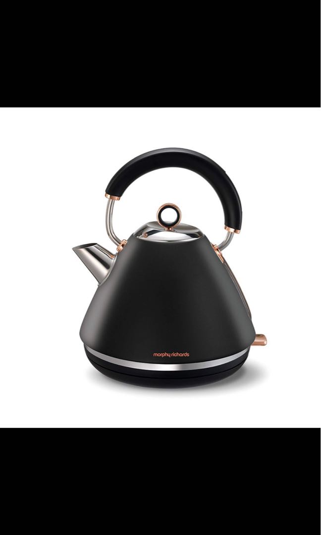 Morphy Richards Kettle Accents Rose Gold Midnight Blue, TV & Home Appliances, Kitchen Appliances