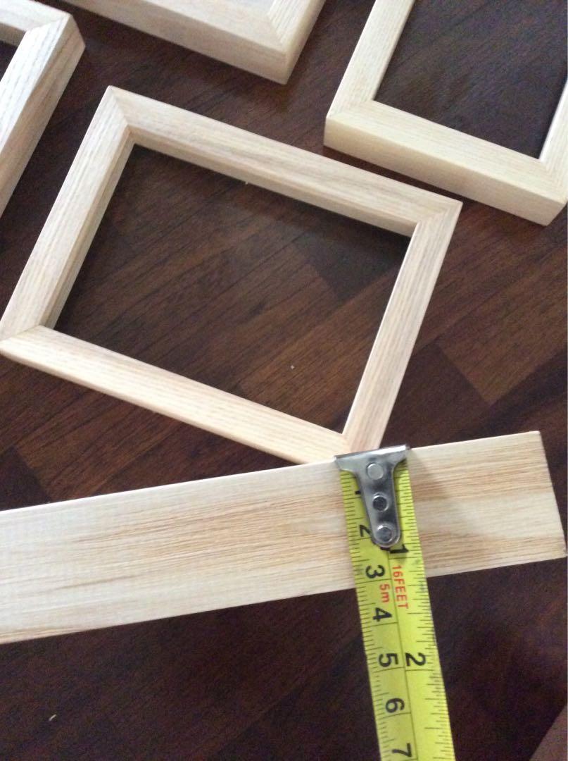 Museumquality wooden frames w nonreflective glass, Furniture & Home