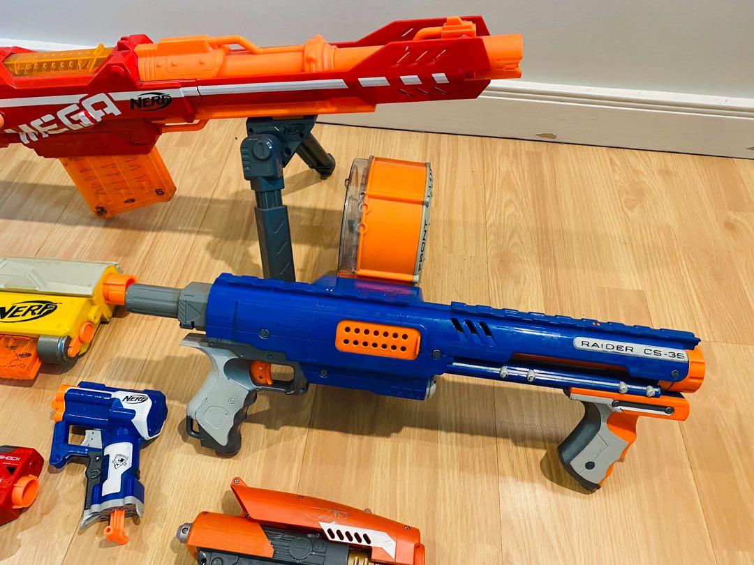 NERF Blasters, Accessories & Mags LOT, Hobbies & Toys, Toys & Games