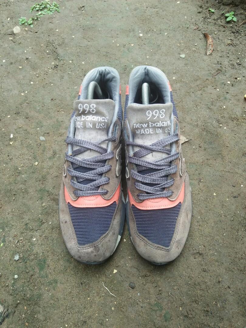 New Balance 998 Usa, Fesyen Pria, Sepatu , Sneakers di Carousell