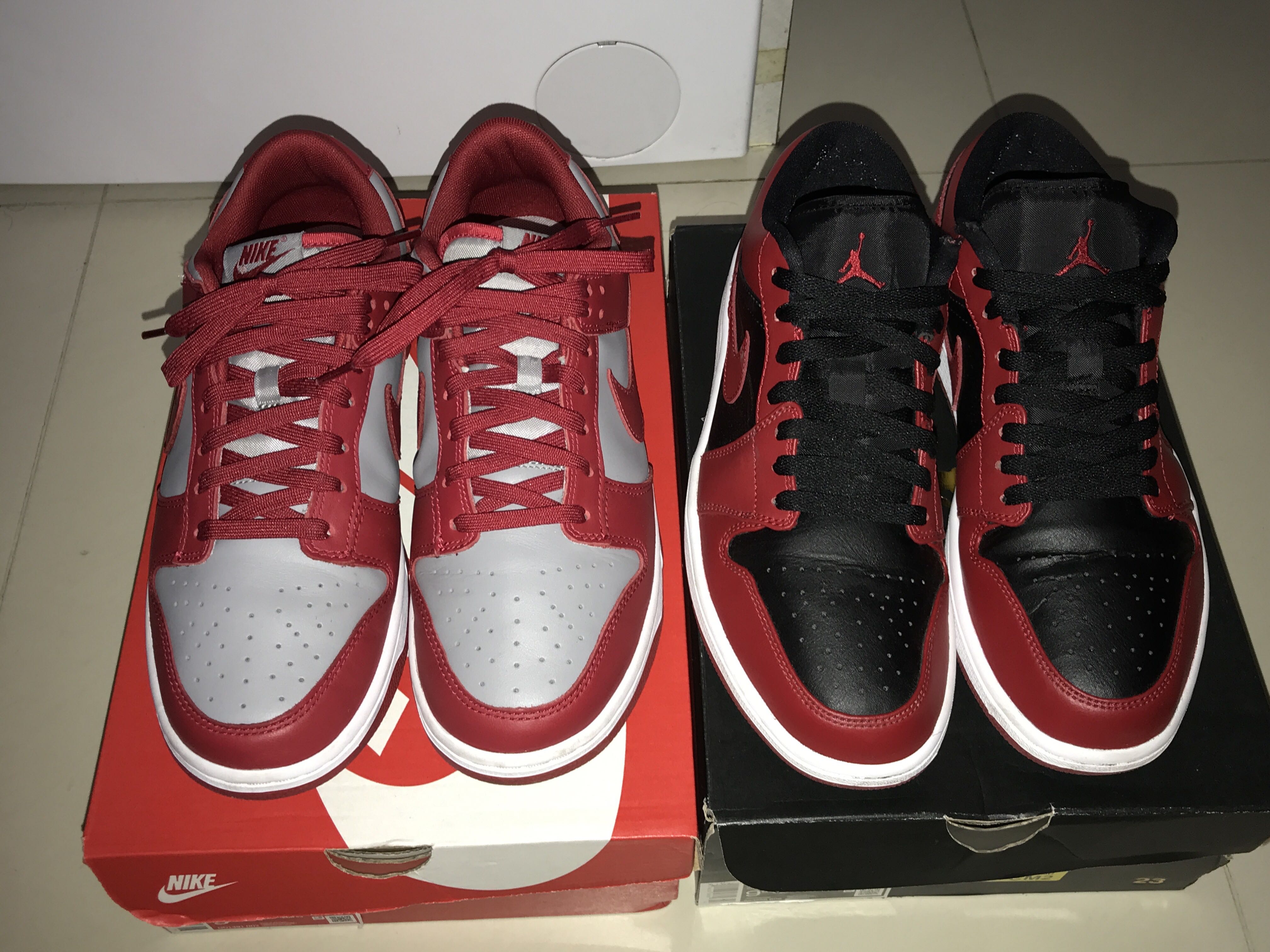 nike dunk jordan low