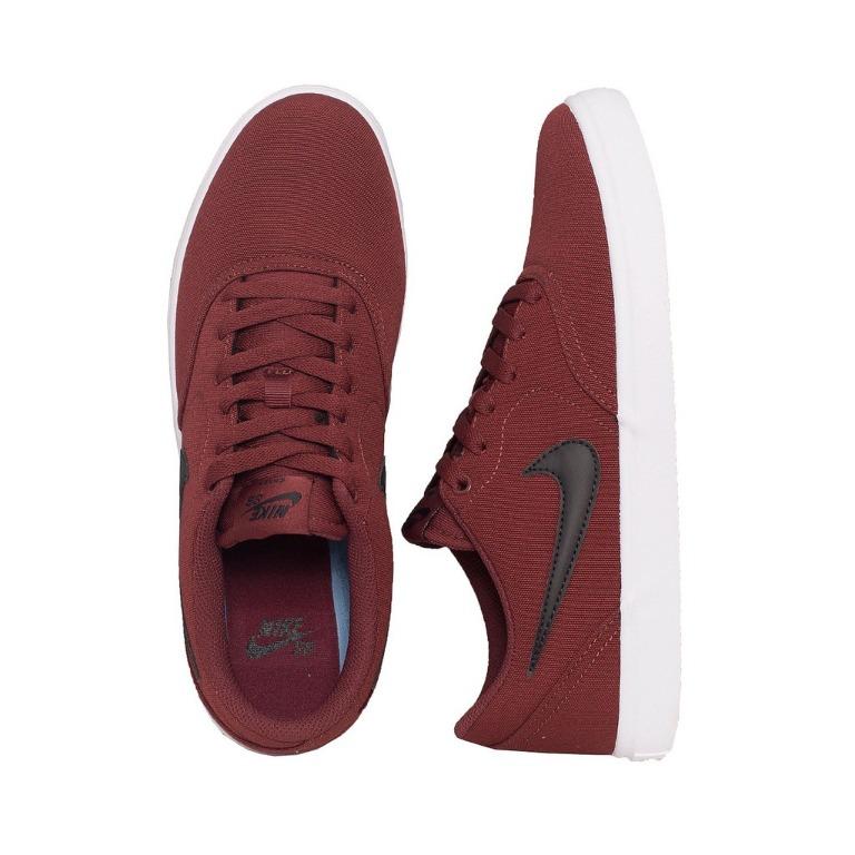Nike SB Check Solarsoft Canvas (Red), Men's Fashion, Sneakers Carousell