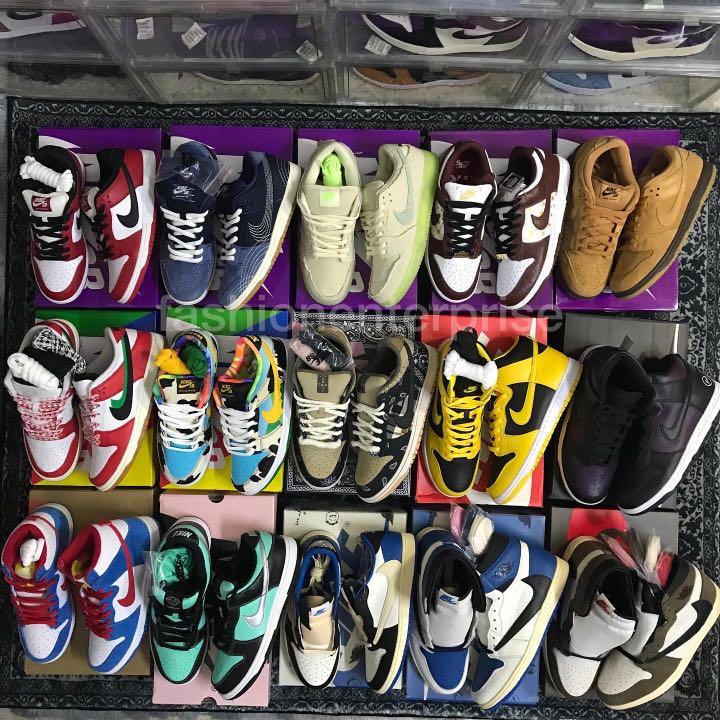 Nike SB Dunk Low Dunk High Fragment Travis Scoot Air Jordan 1