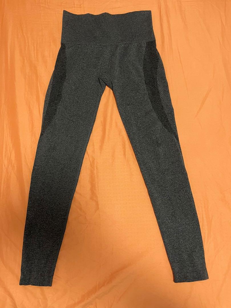 NVGTN - Nvgtn black speckled contour seamless leggings on Designer Wardrobe