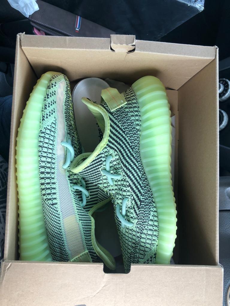 Yeezy boost 35 v2 best sale glow in the dark