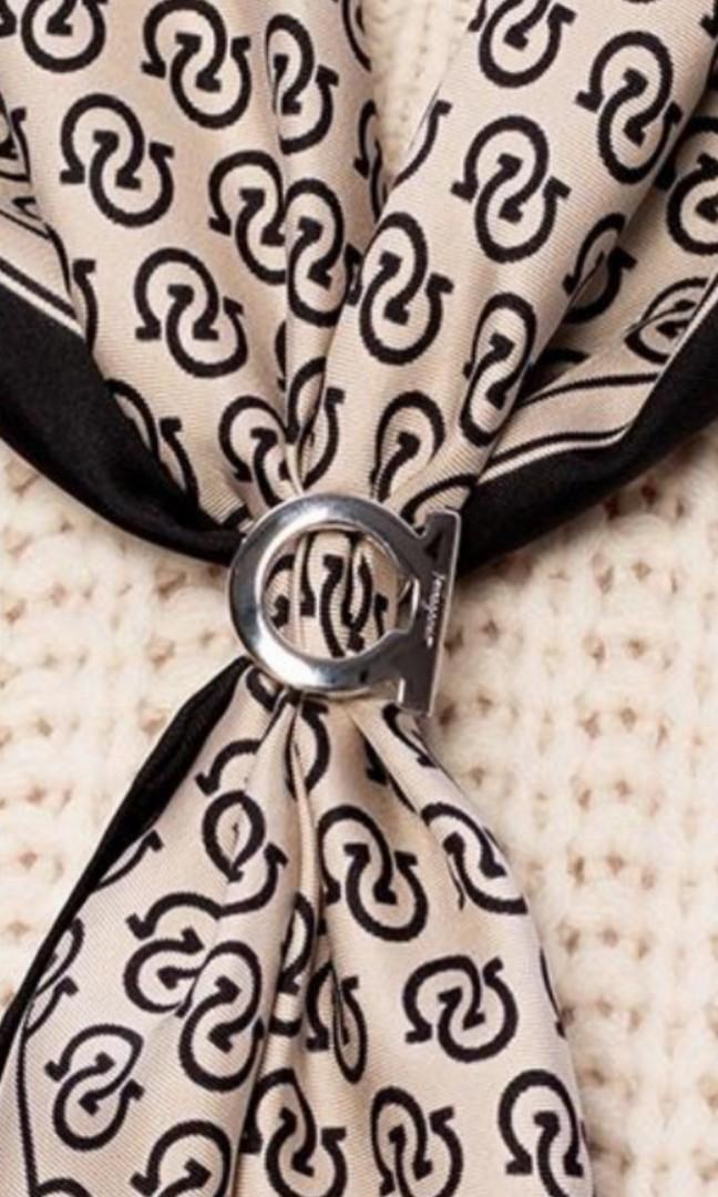Original Salvatore Ferragamo Scarf Ring, Luxury, Accessories on Carousell