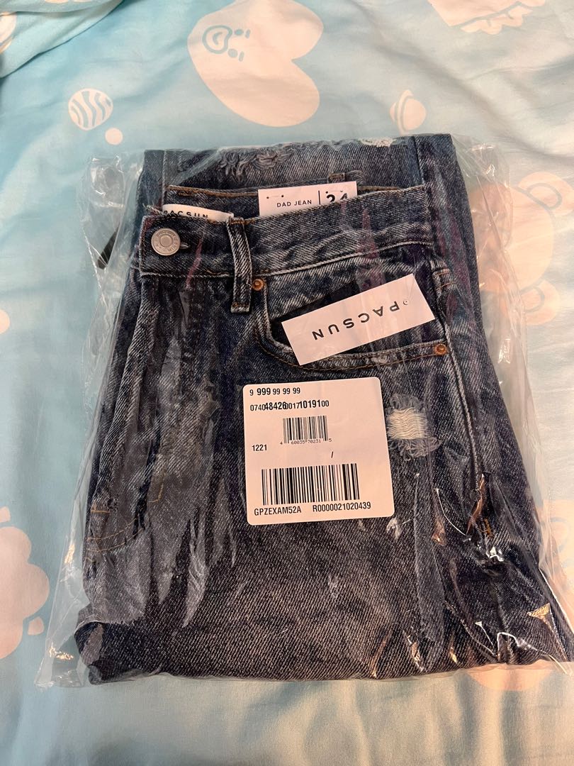 Pacsun Dad Jeans 24”, 女裝, 褲＆半截裙 