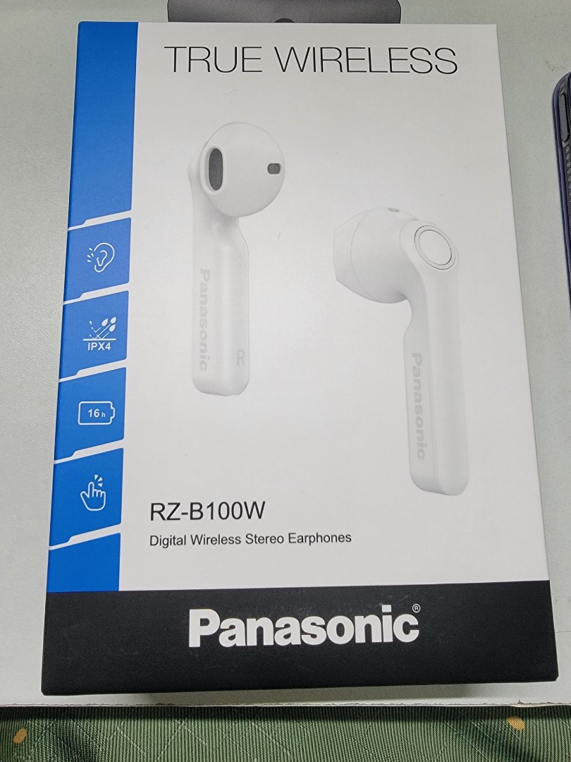 全新 Panasonic RZ-B100W True Wireless Stereo Earphones - White (Water ...