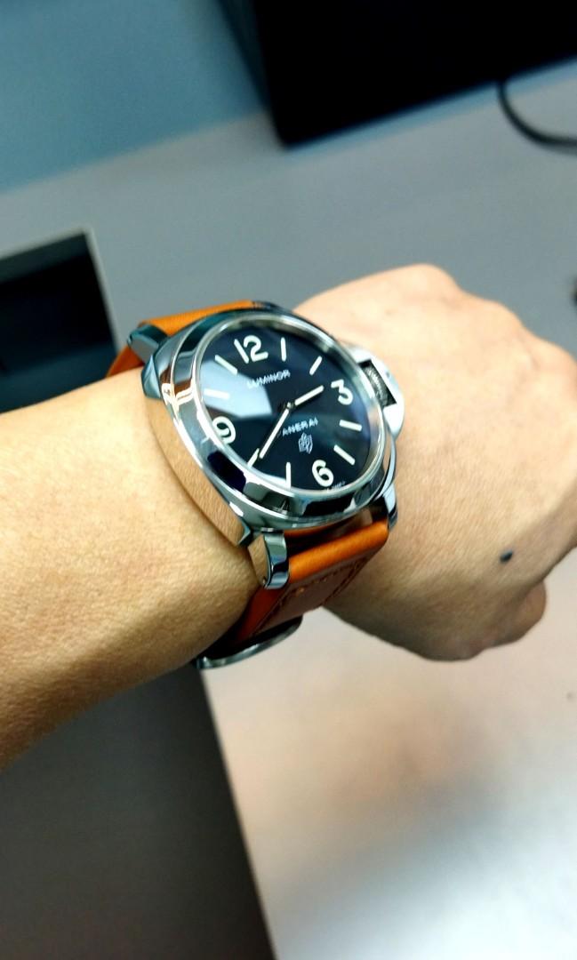 Panerai 01000 base logo full set Luxury Watches on Carousell