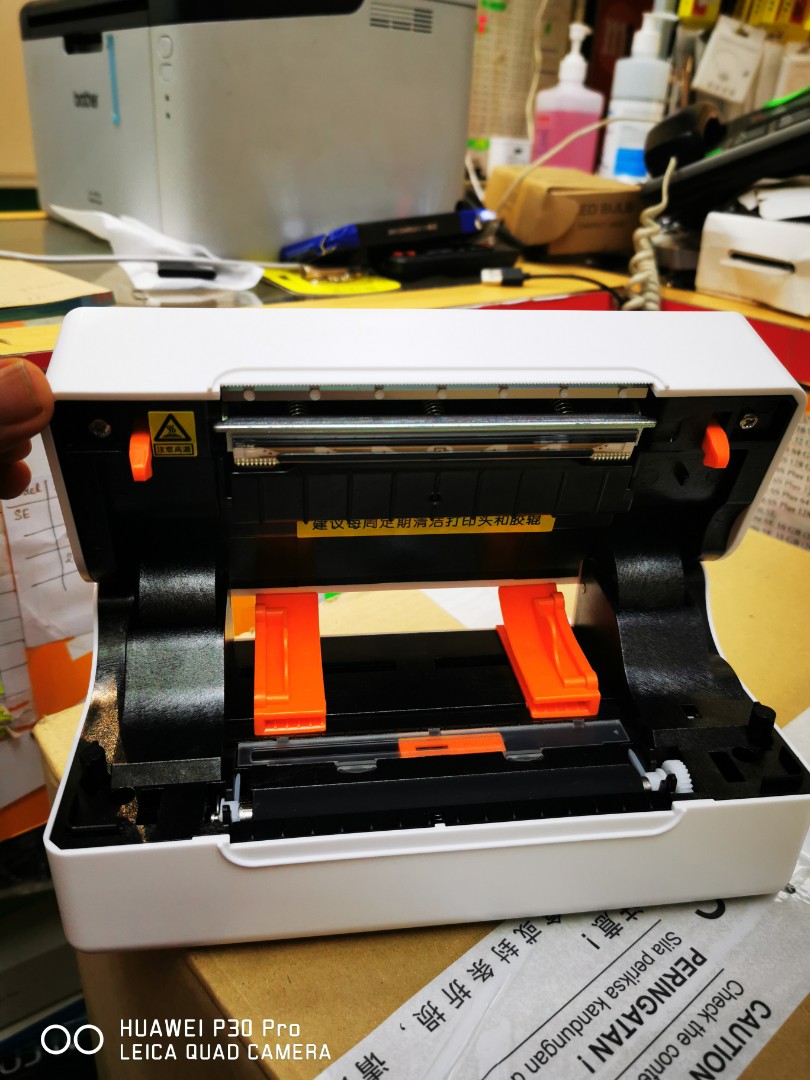RP421 Direct Thermal Barcode Label 
