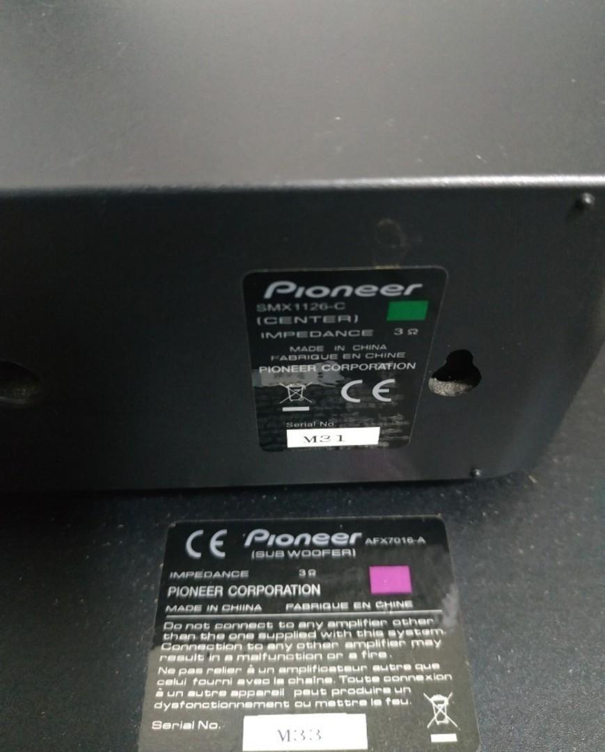 PIONEER 1000w Home Theater System, TV & Home Appliances, TV ...