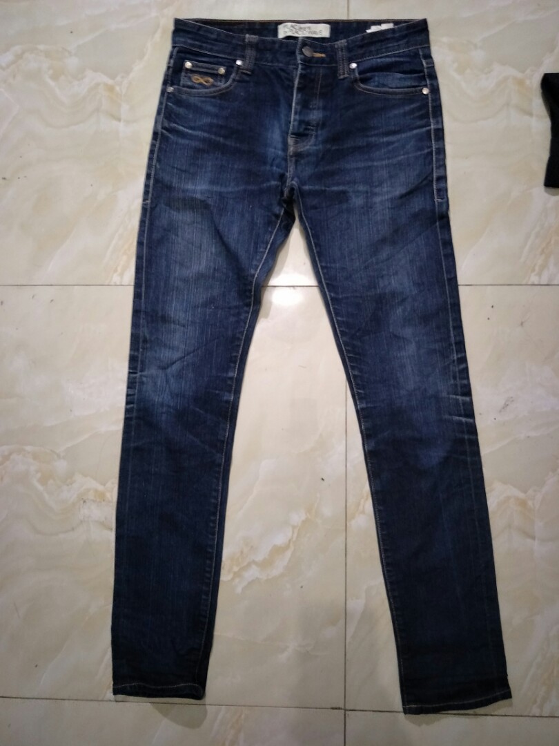 Plac Selvedge Skinny Jeans, Men's Fashion, Clothes, Bottoms on Carousell