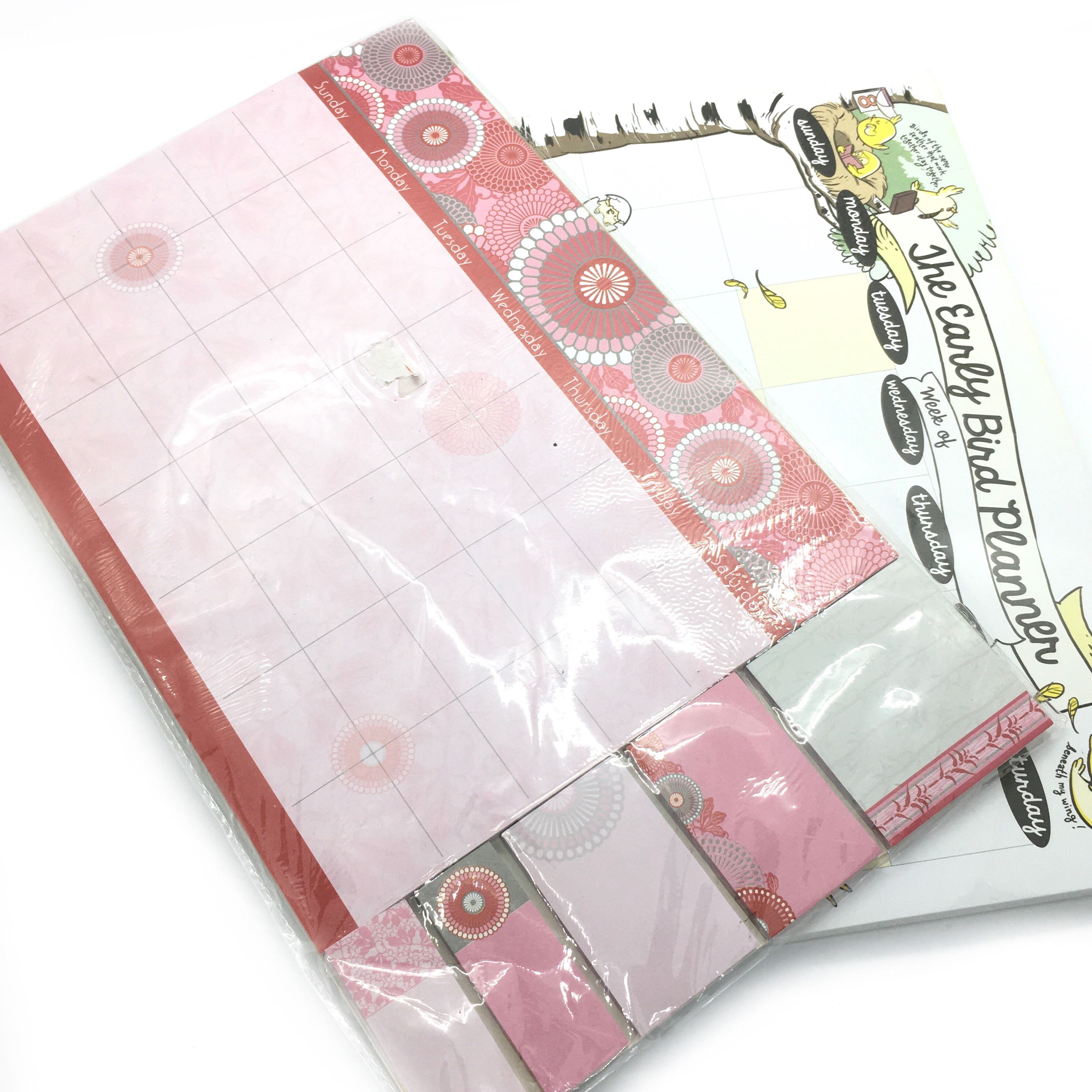 Planner pad w/ sticky notes bundle, Hobbies & Toys, Stationary & Craft