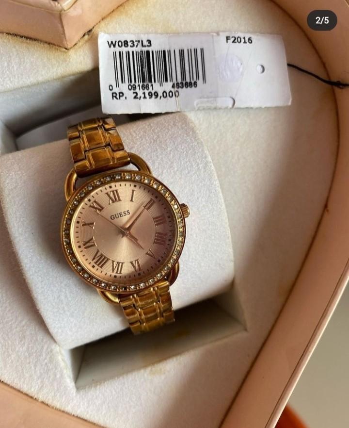 Preloved Jam Tangan Guess Original Counter Fesyen Wanita Jam