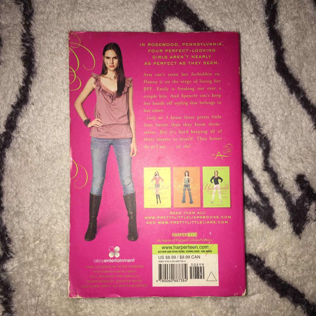Pretty Little Liars #3: Perfect by: Sara Shepard (Category: Storybooks) located in Calamba. Submitted by messymaria (Listing ID 1139155137, Image 2). Description: well used still in good condition Price: Php 150 + SF.