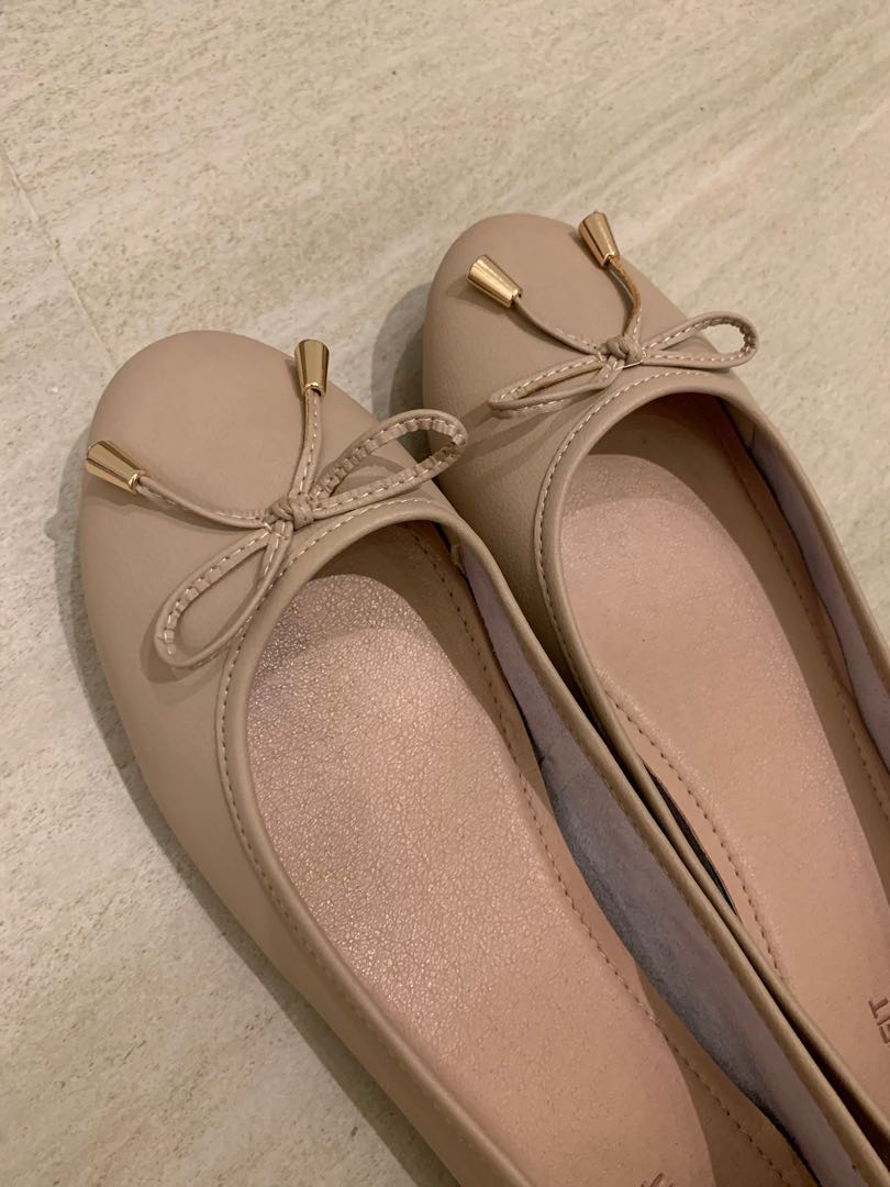 Alice snakeskin cheap ballet flat