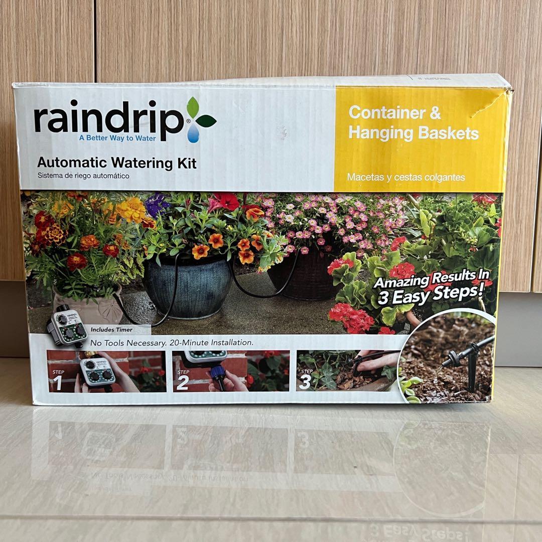Raindrip Automatic Watering Kit, Furniture & Home Living, Gardening
