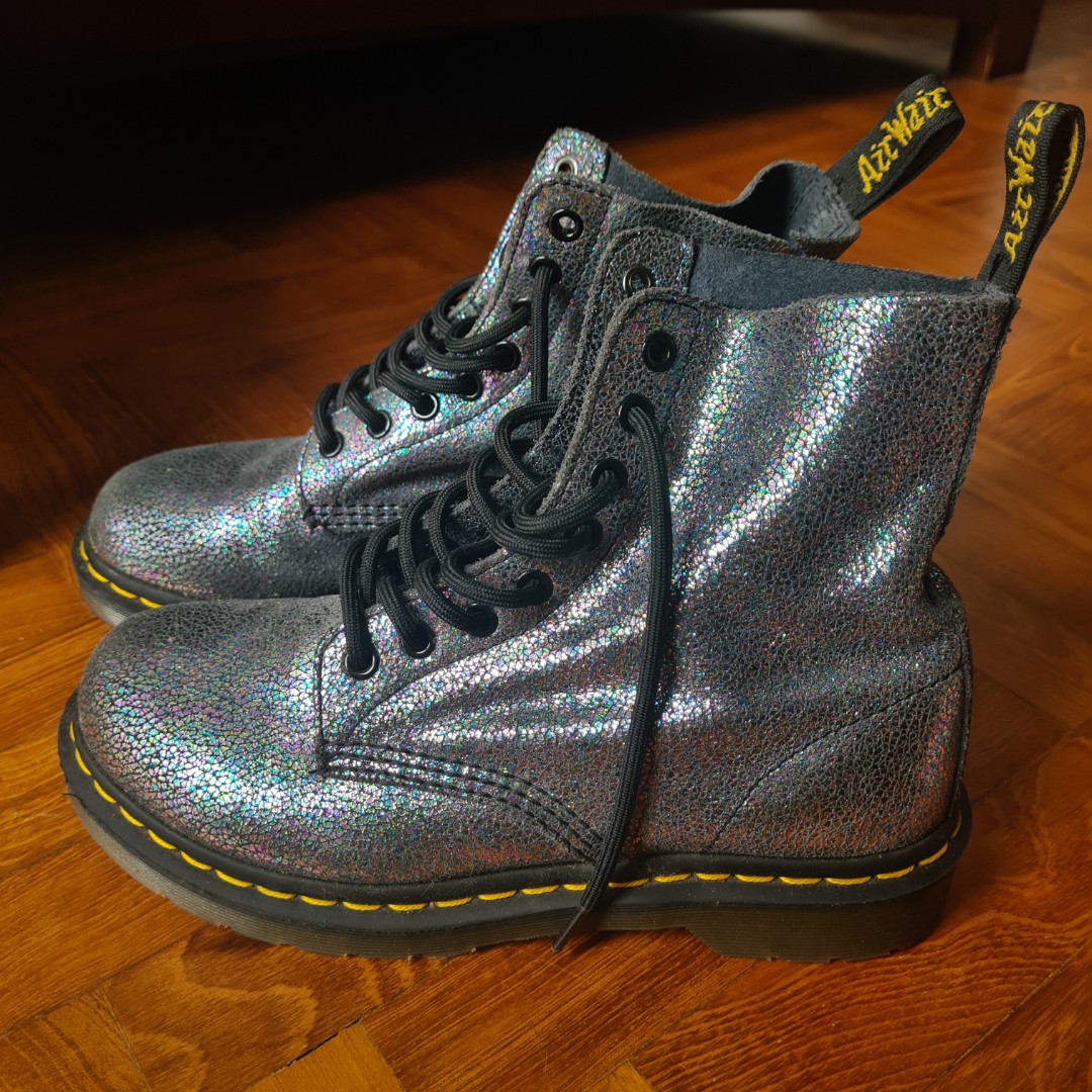 Glitter dr martens size 5 new arrivals