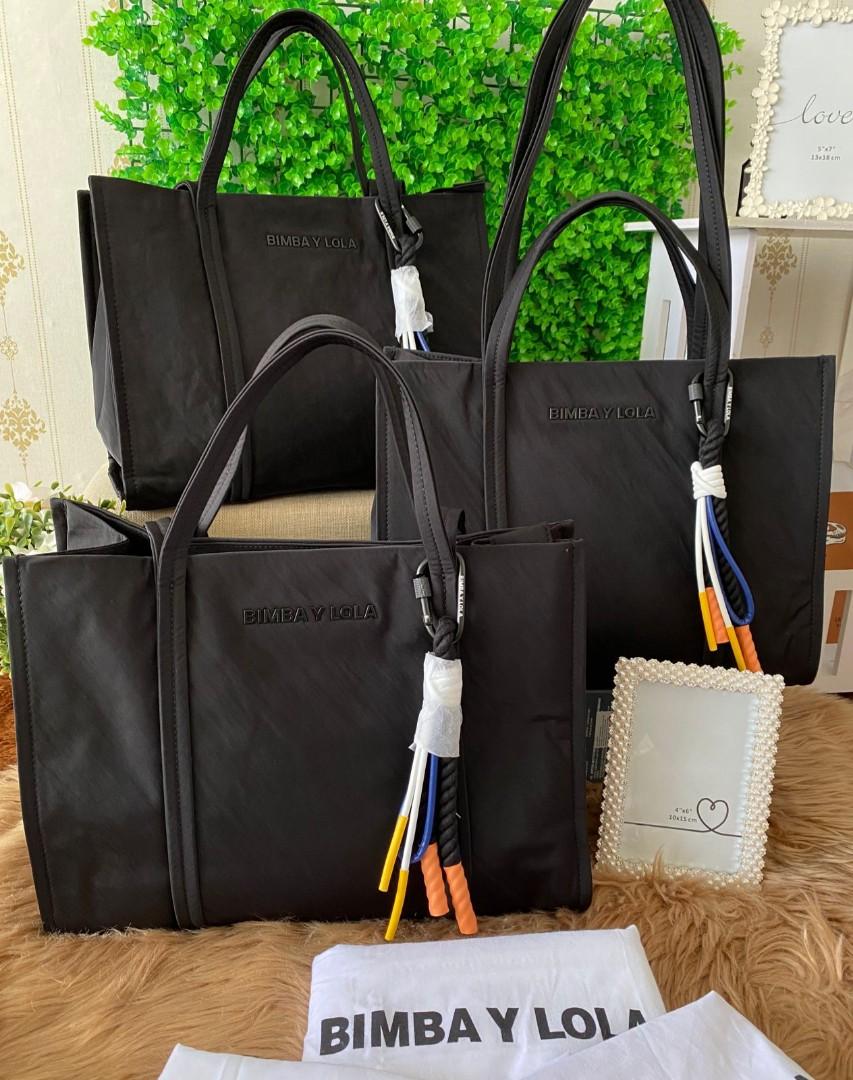 READY STOCK BYL BOLSO SHOPPER L NYLON NEGRO Barang Mewah Tas