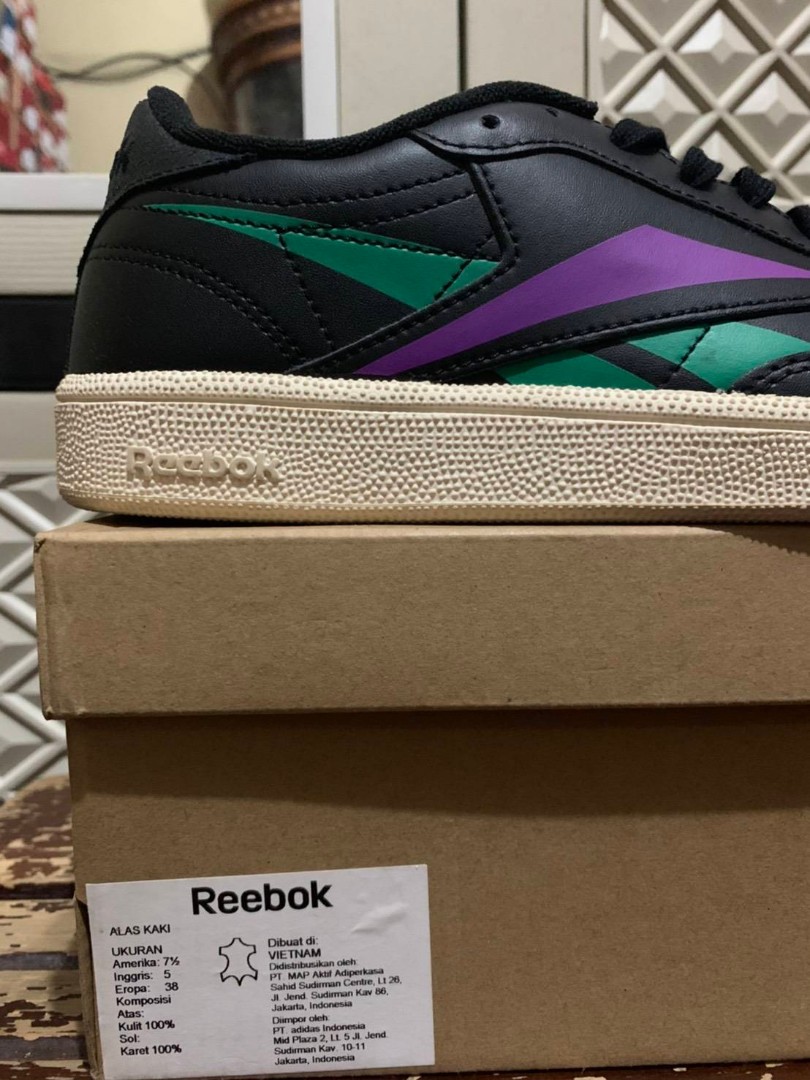 reebok c85 black