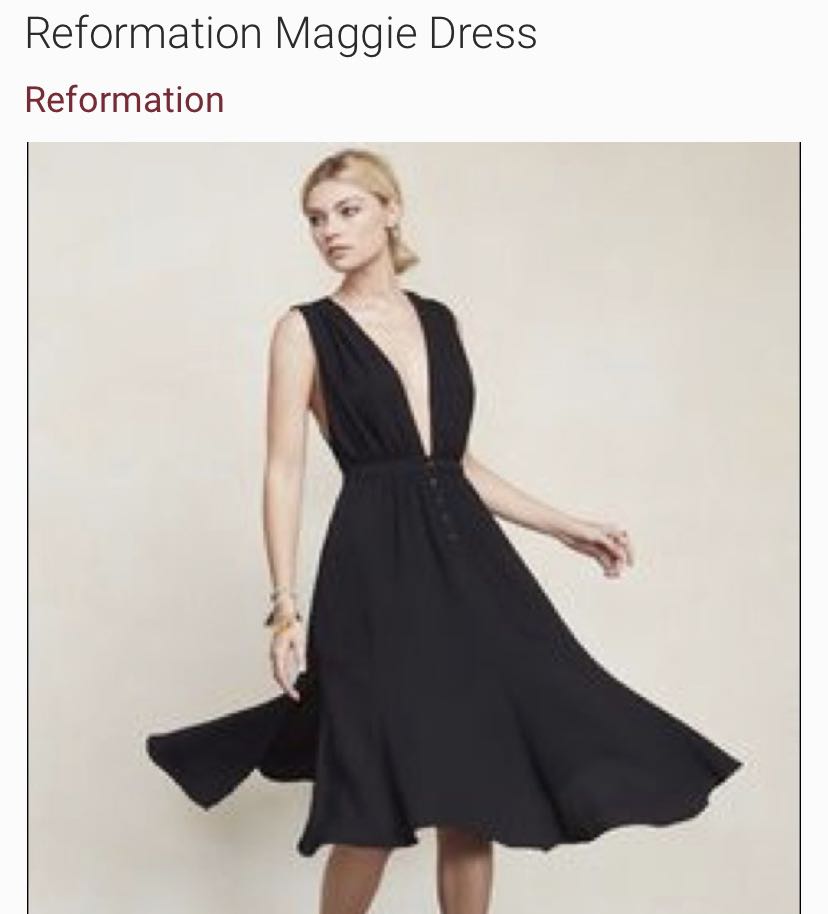 Reformation maggie dress hotsell
