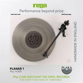 Rega Planar 1 - Turntable Vinyl LP Plaka
