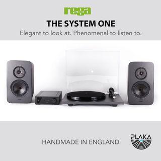 Rega System One - Turntable Amplifier Speakers - Vinyl LP Plaka